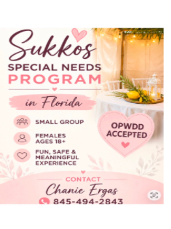 Sukkos, Singles Women Join a Special Program, Orlando Florida