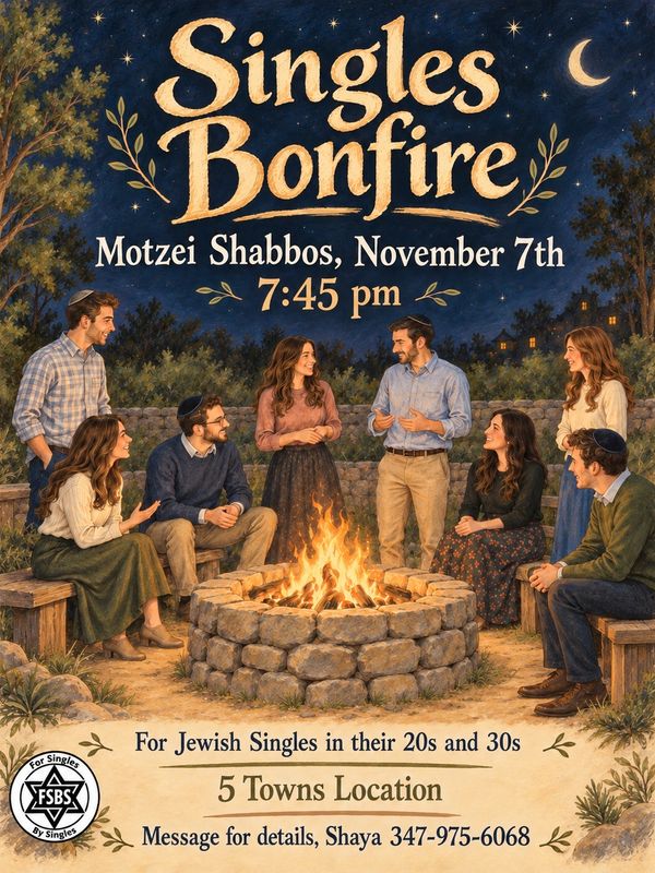 Bonfire, Five Towns, Ages 20's & 30's 