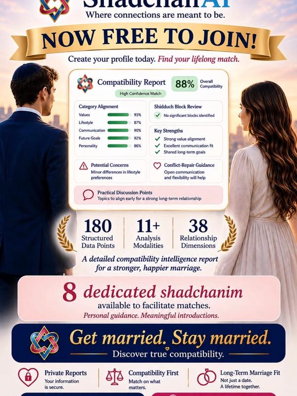 Shadchan AI NEW SHIDDUCH ORGANIZATION