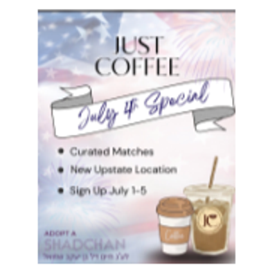 Adopt A Shadchan, Just Coffee