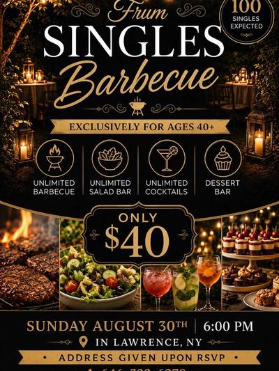 BBQ Lawrence NY, Exclusively 40+