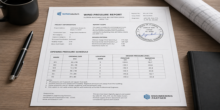 How Wind Pressure Reports Are Created Today