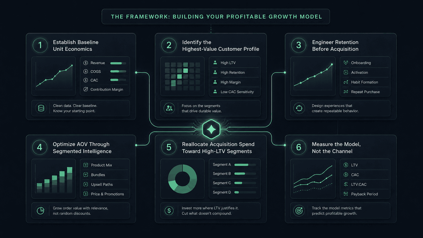 Illustration for CAC Keeps Rising... How Do I Build a Profitable Growth Model?