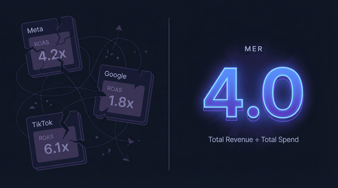 Illustration for What's the right MER (Marketing Efficiency Ratio) for me in 2026?