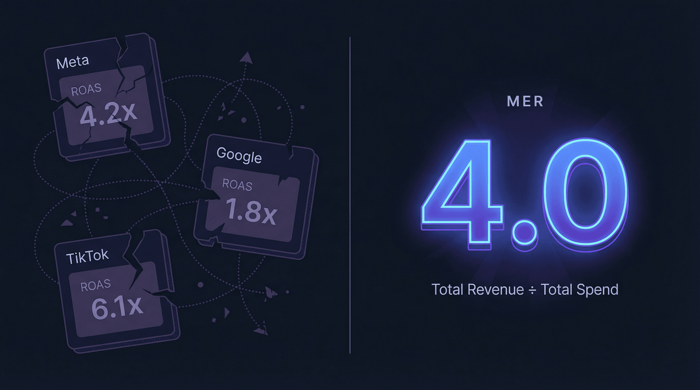 Illustration for What's the right MER (Marketing Efficiency Ratio) for me in 2026?