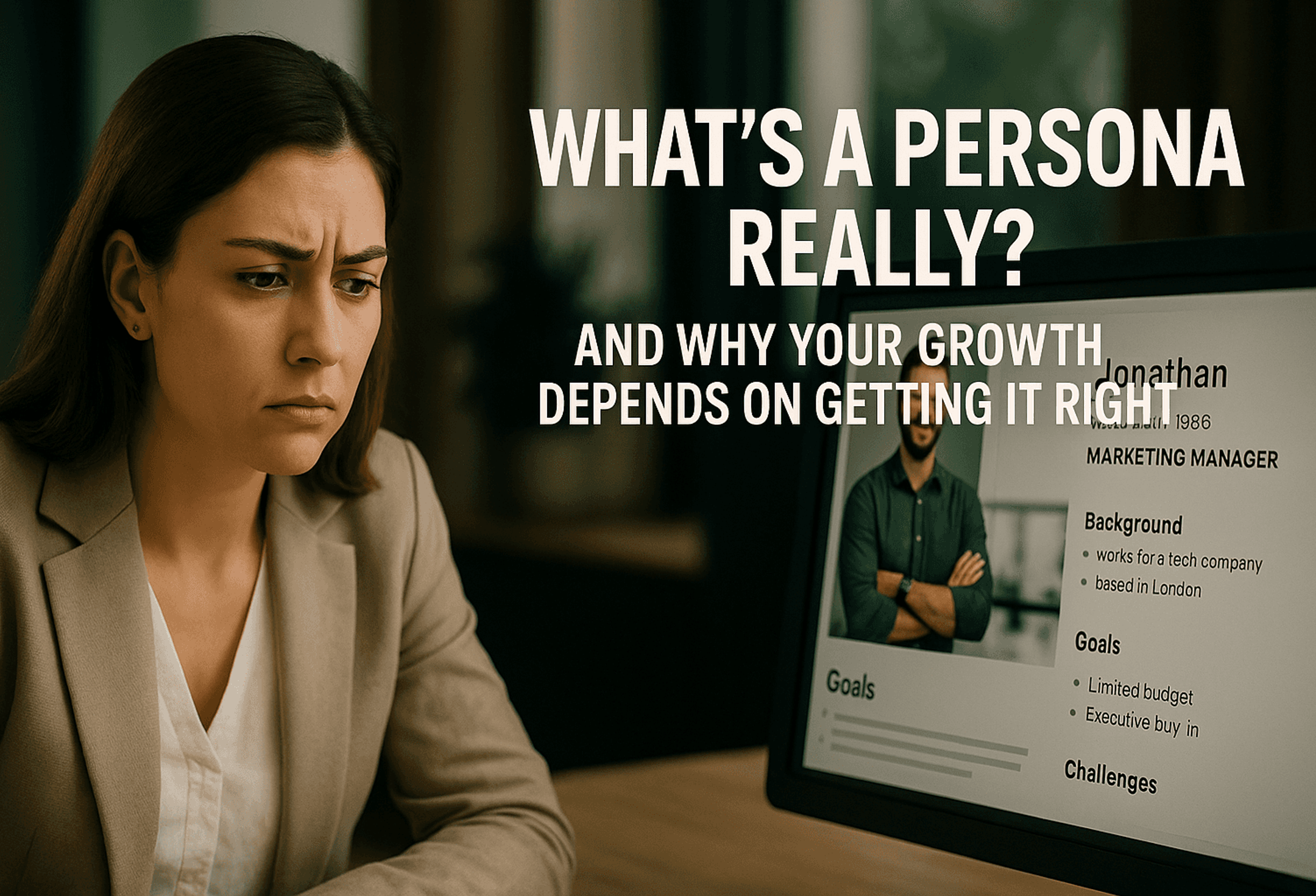 why your growth depends on getting your Personas right