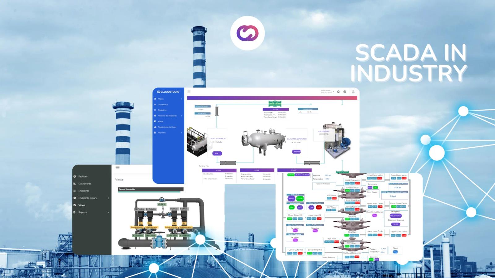 The 5 Key Applications of SCADA in Industry | Cloud Studio IoT