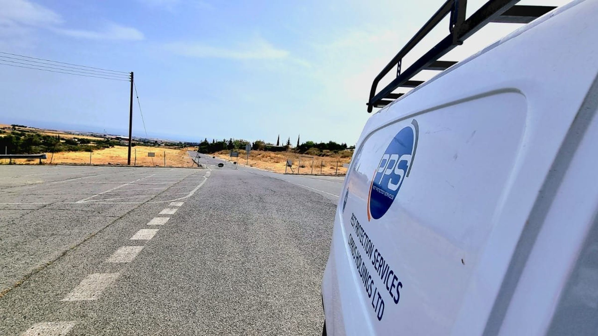 Όχημα της PPS προετοιμασμένο για επείγουσα επίσκεψη διαχείρισης παρασίτων