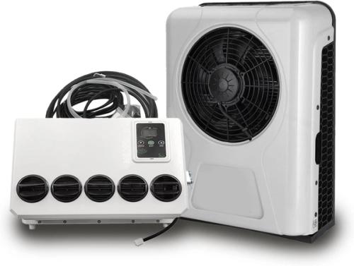 TRUCKCOOL 12V APU System: 600Ah Lithium Battery + Ultra Cab Air Conditioner