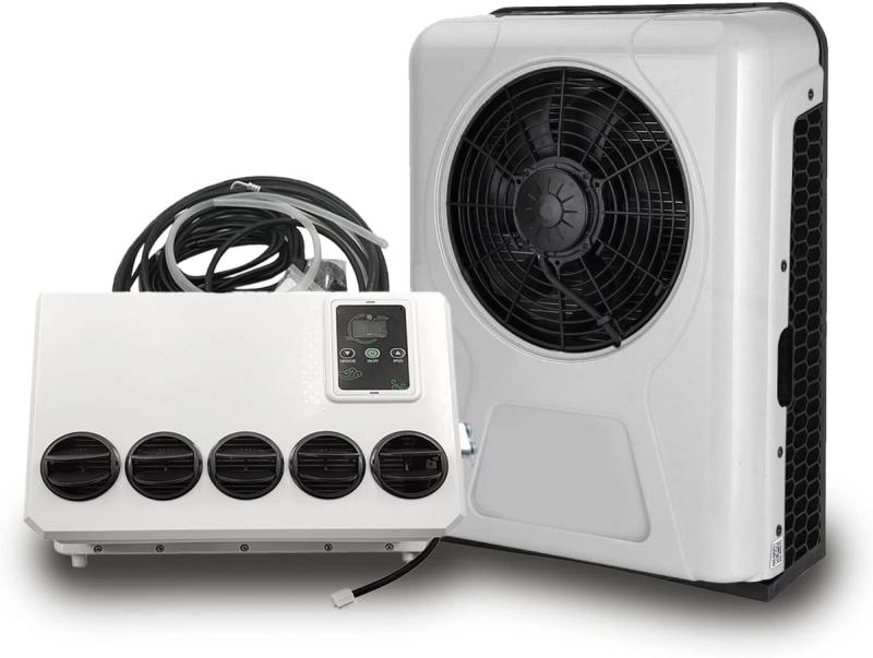 TRUCKCOOL 12V APU System: 600Ah Lithium Battery + Ultra Cab Air Conditioner