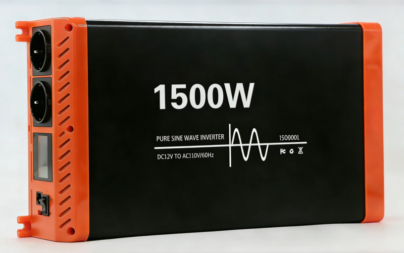TRUCKCOOL 1500W Inverter: DC 12V to AC 110V