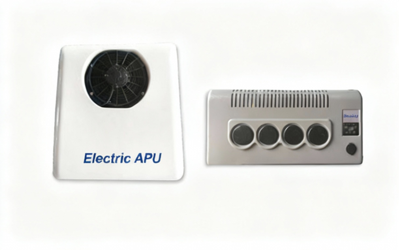 TRUCKCOOL 12V APU System: 560Ah Lithium Battery + Advanced Cab Air Conditioner