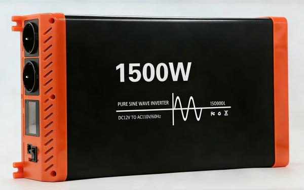 TRUCKCOOL 1500W Inverter I2: DC 12V to AC 110V