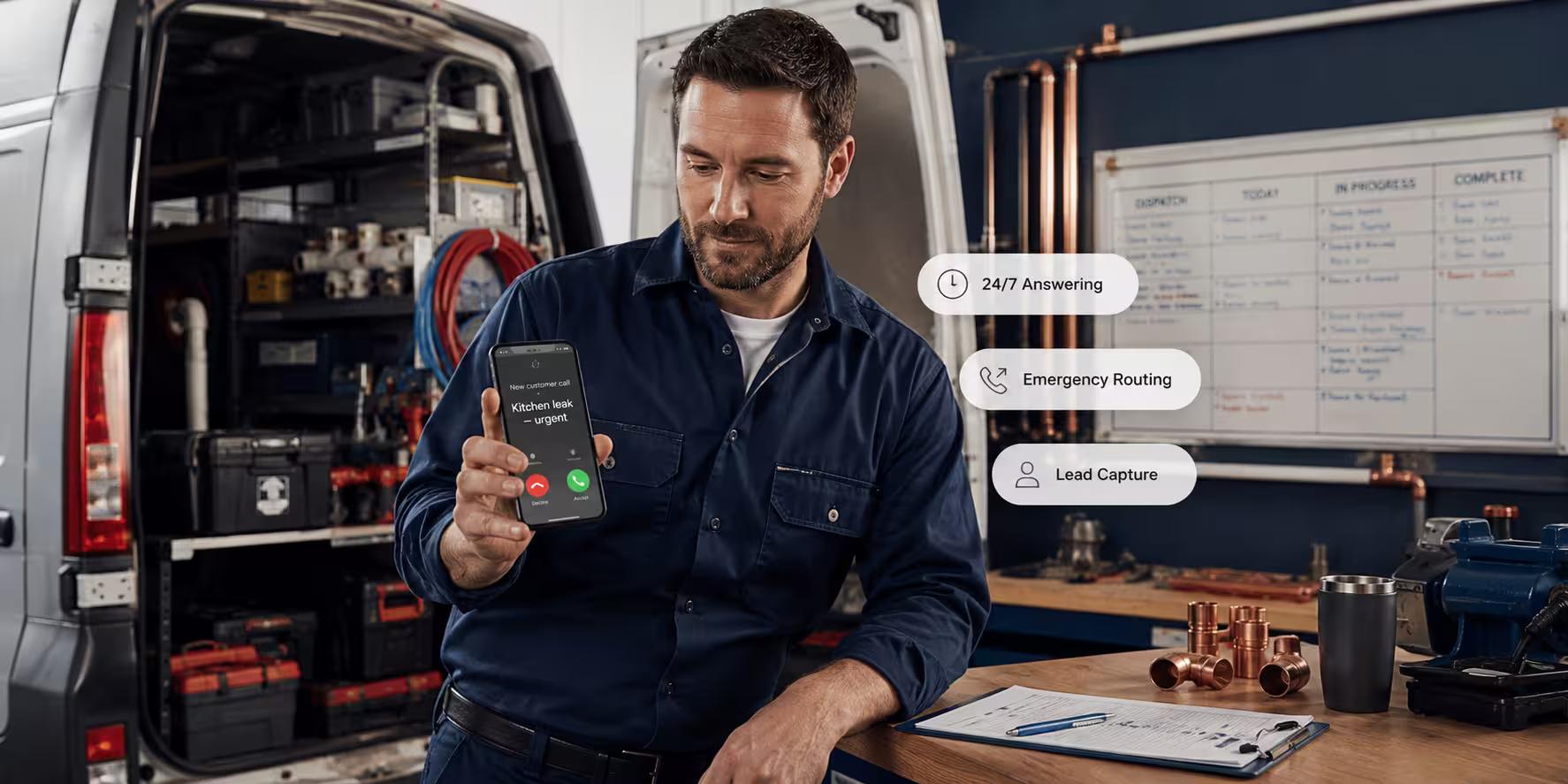 Best Phone Answering Services for Plumbers Compared 2026