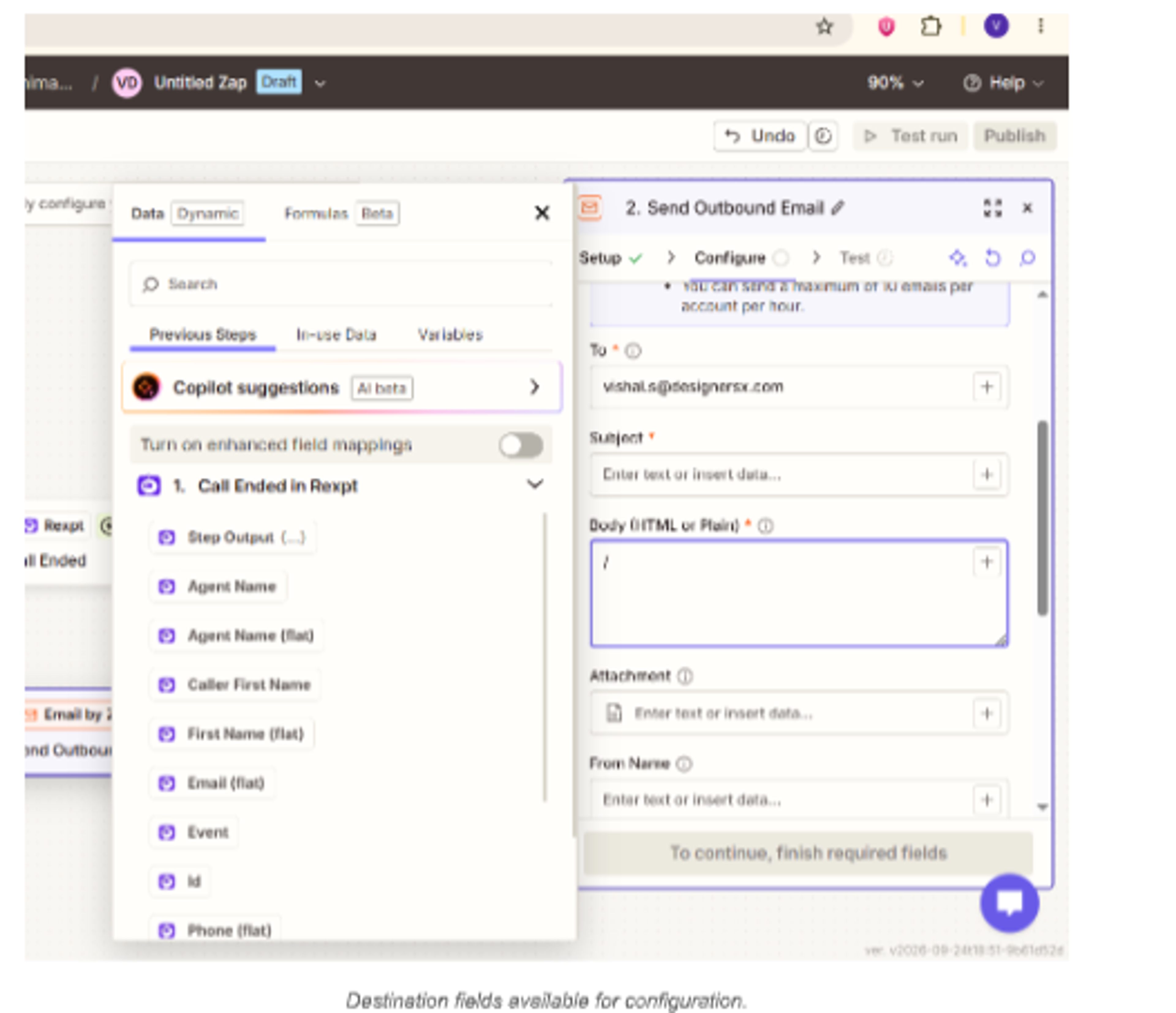 Help article screenshot