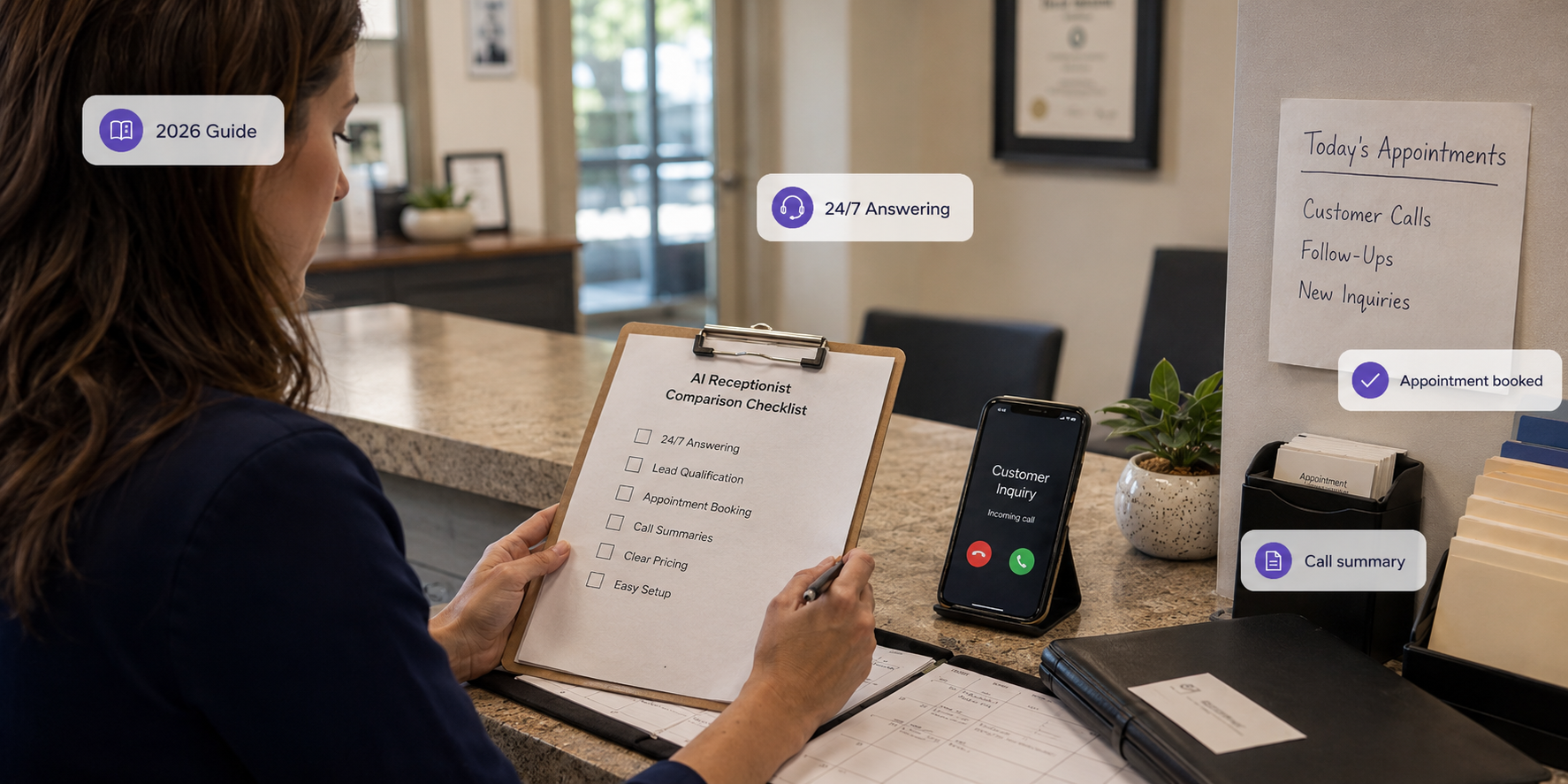 Best AI Receptionist for Small Business in 2026: Complete Guide