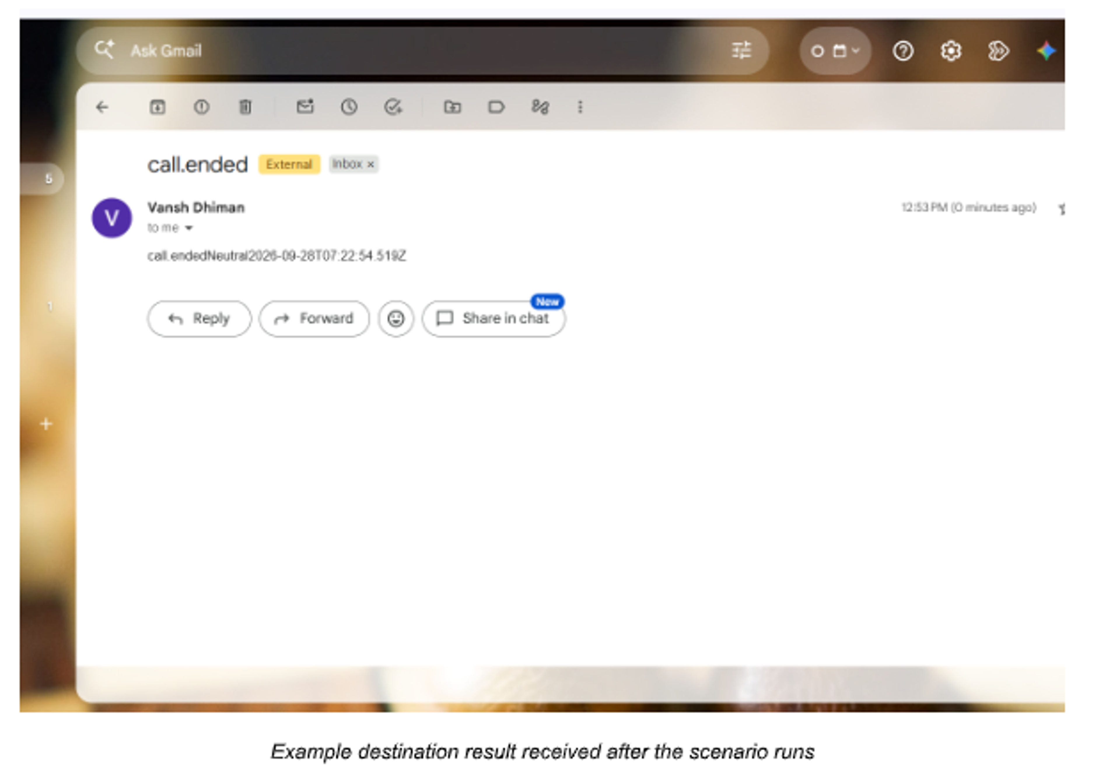 Help article screenshot