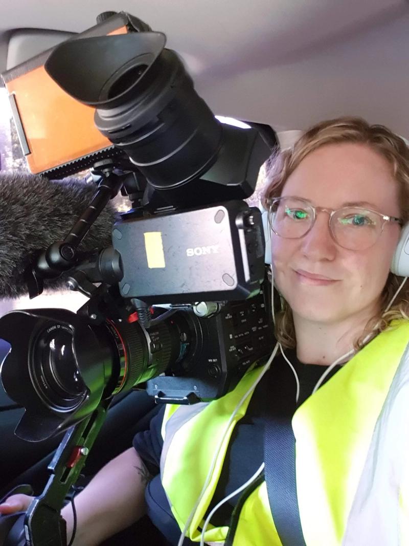 Elle Brown Shooting Producer Director