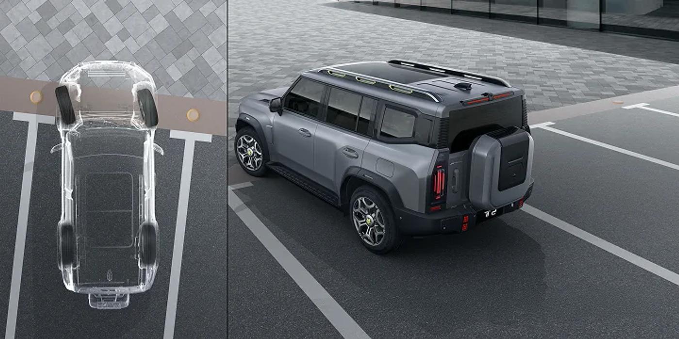 Kamera panoramik 540 derajat Jetour T2