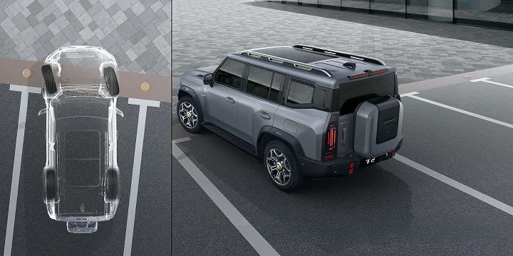Kamera panoramik 540 derajat Jetour T2