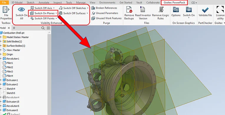 graitec powerpack software screenshot