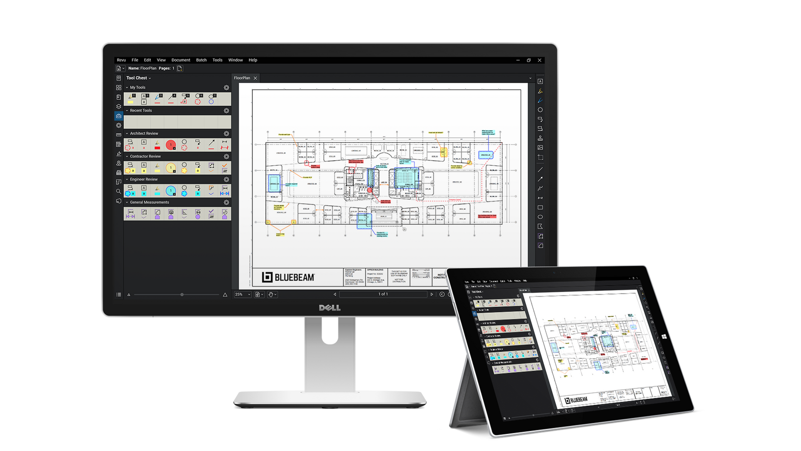 Compare Bluebeam Revu versions