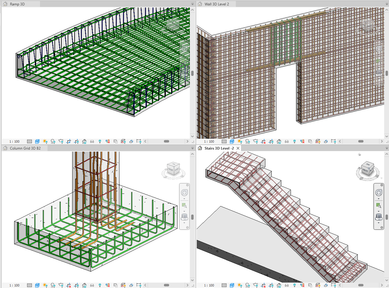 Advance Steel model screenshot 