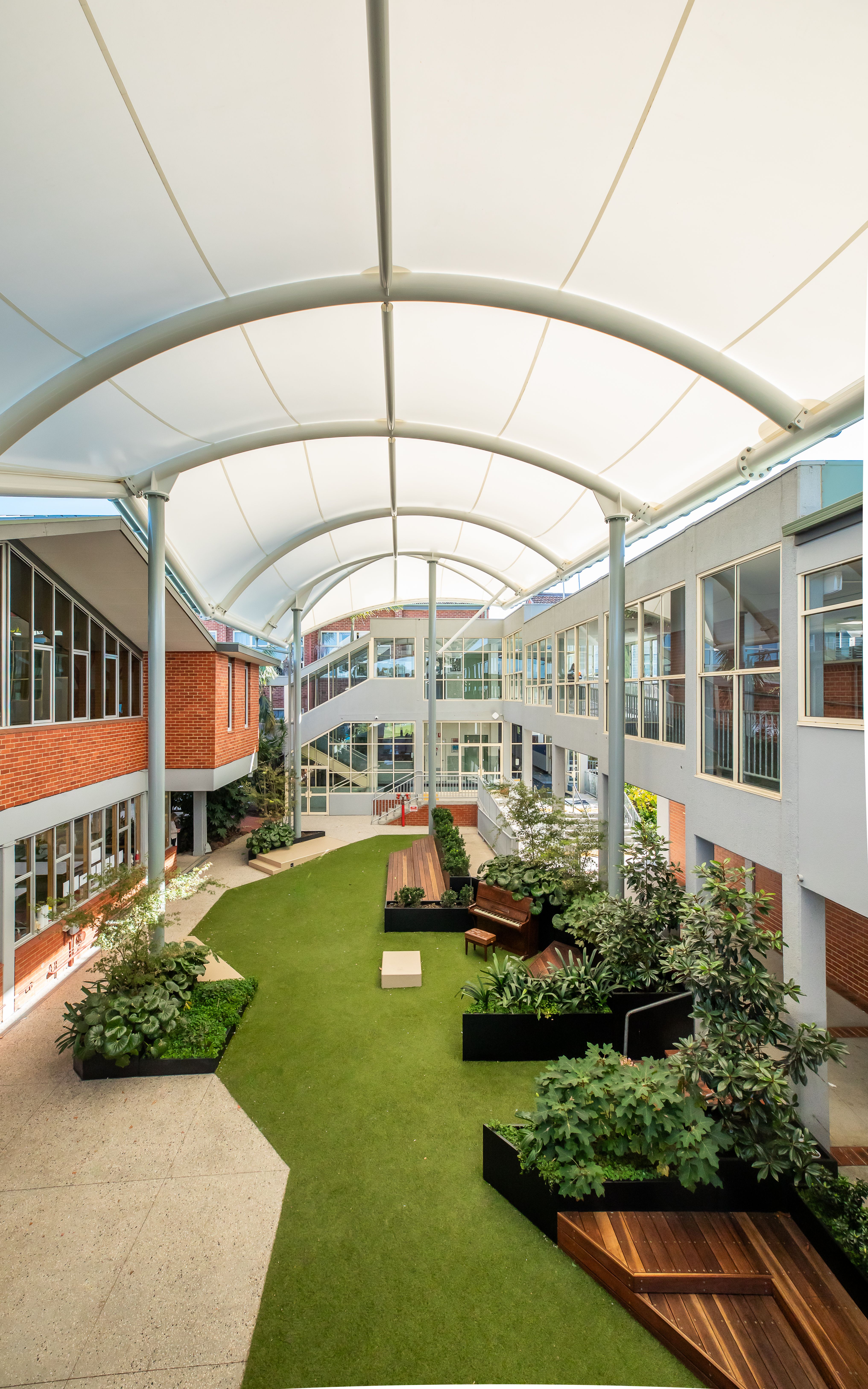 Greenline outdoor school structure