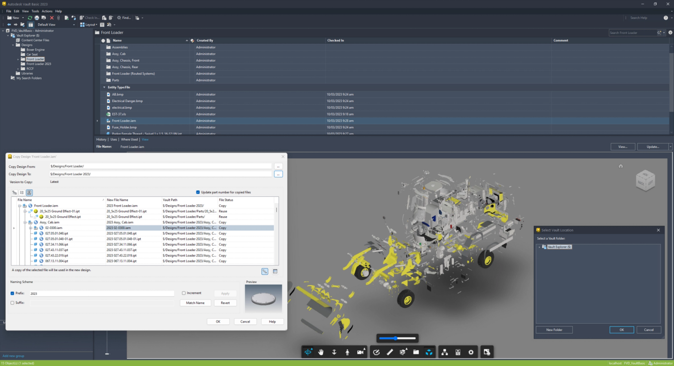 Vault Professional features