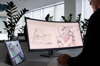 Screen showing Revit software