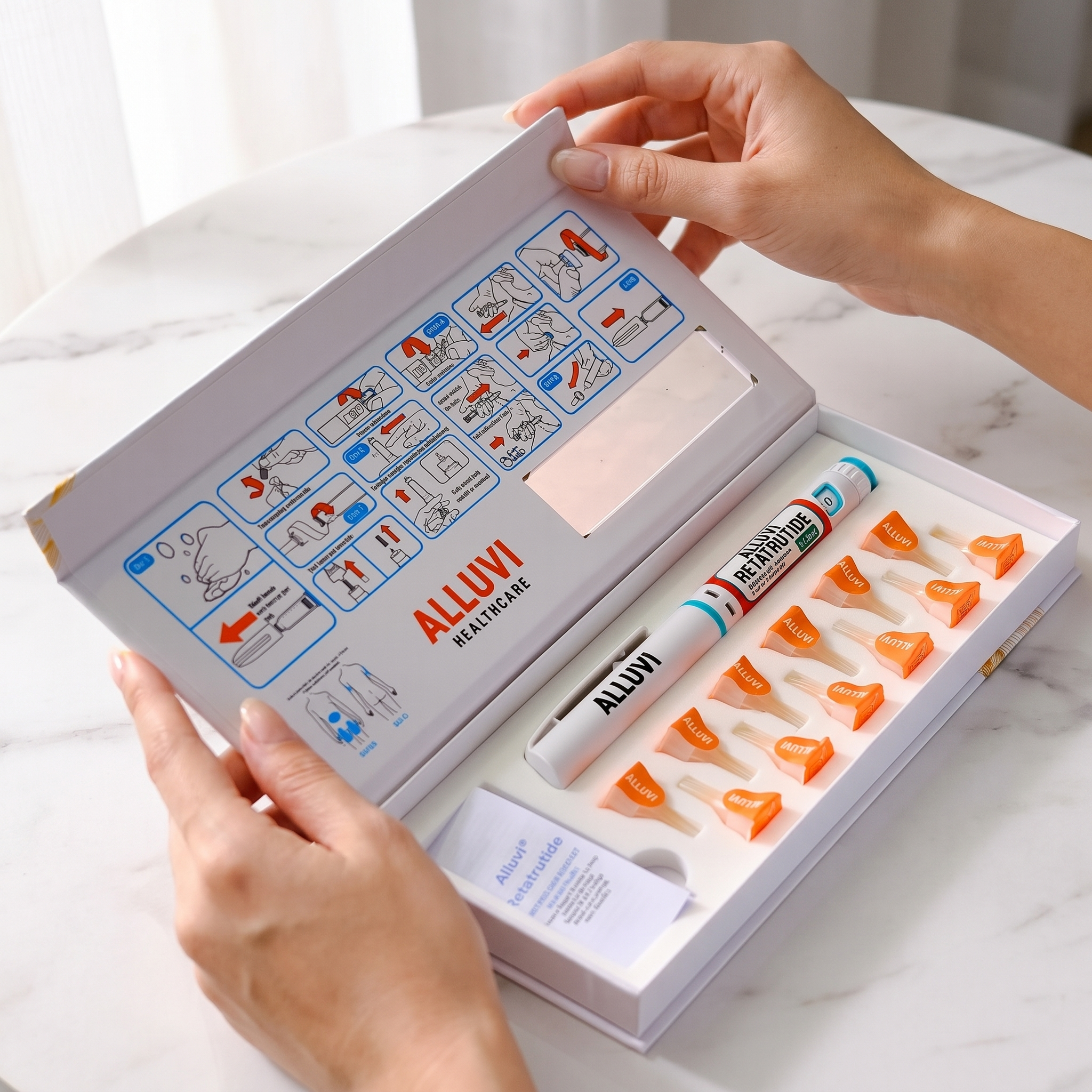 alluvi retatrutide Retatrutide 40 mg (ALLUVI) — 18 000 ₴