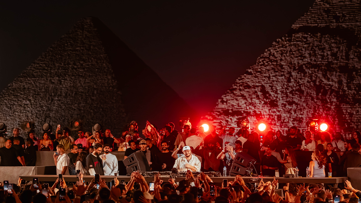 Dutch legend Tiësto conquers Giza Pyramids in epic desert rave