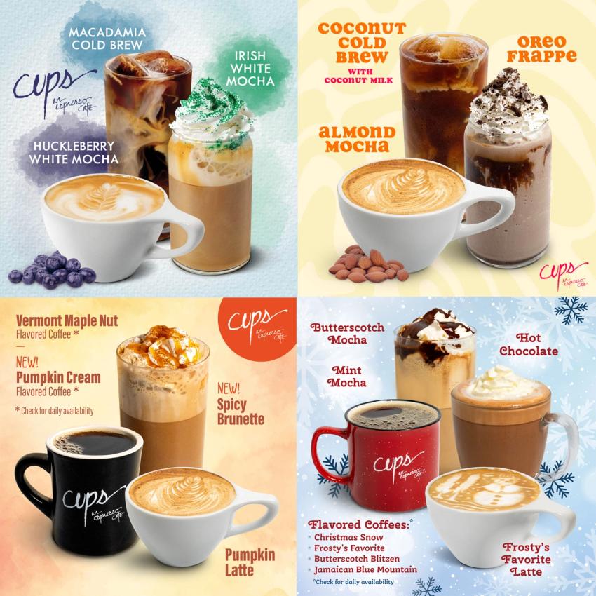 Four Seasons of Cups Espresso Cafe