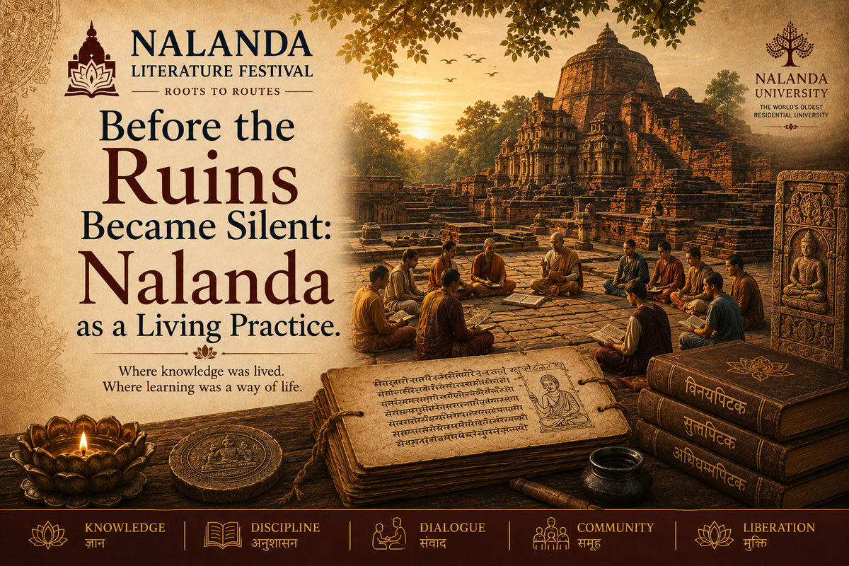 Before the Ruins Became Silent: Nalanda as a Living Practice.