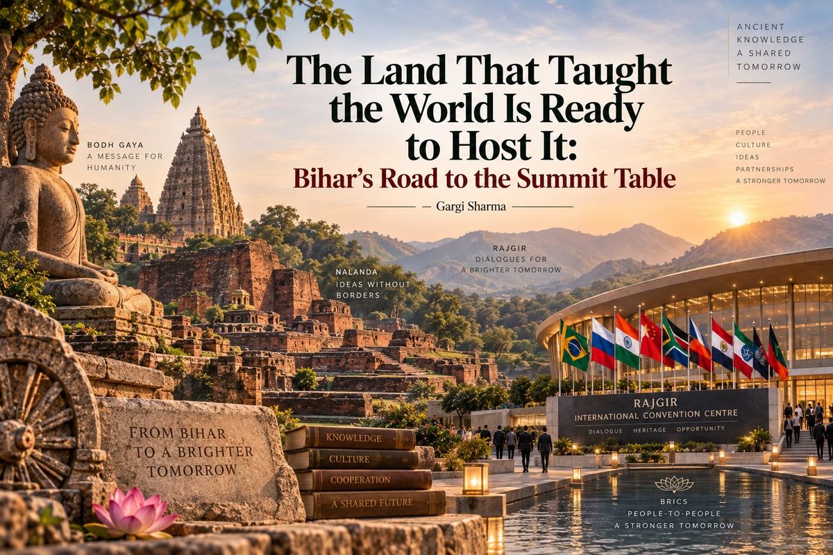 The Land That Taught the World Is Ready to Host It: Bihar’s Road to the Summit Table