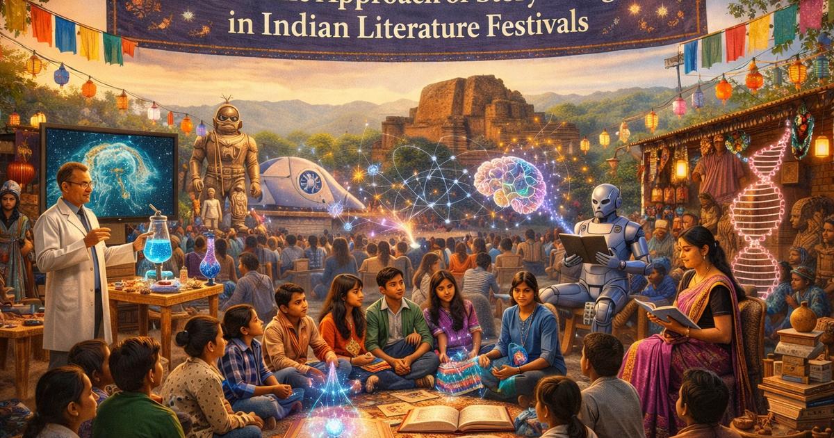 A Scientific Approach of Storytelling in Indian Literature Festivals