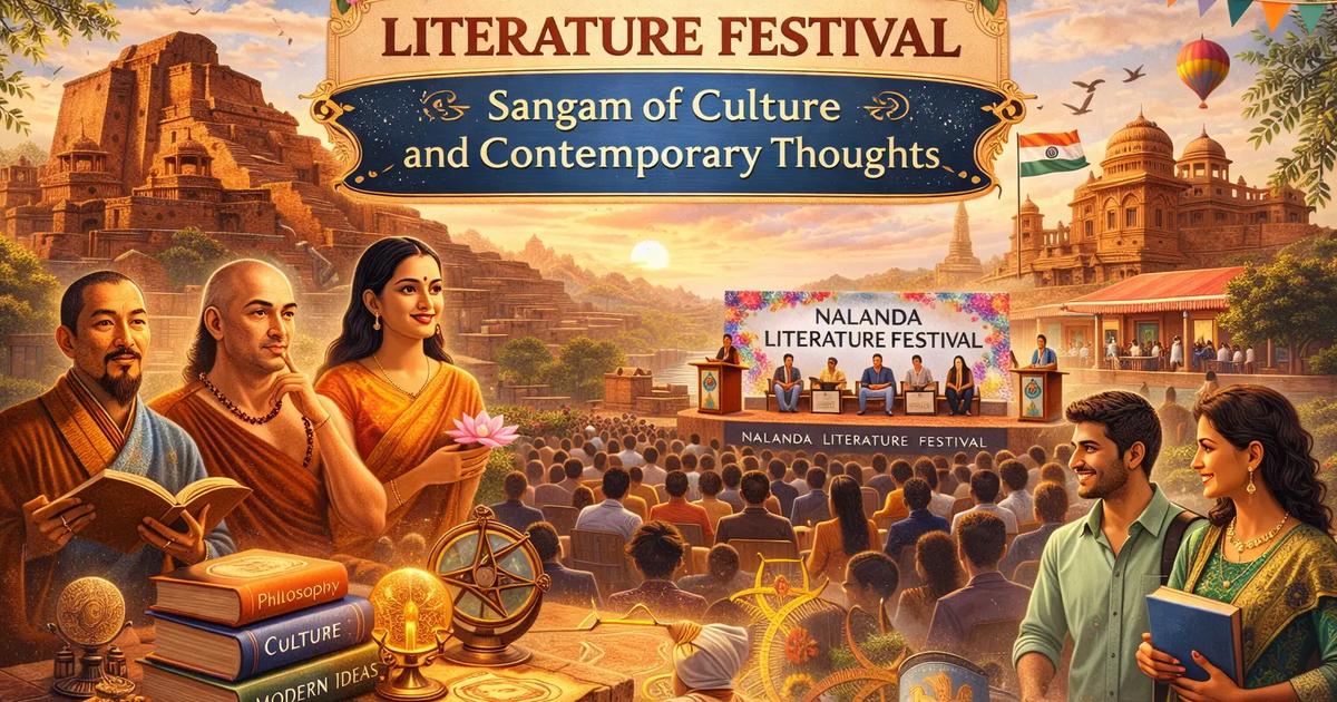 NALANDA LITERATURE FESTIVAL: Sangam of Culture and Contemporary Thoughts