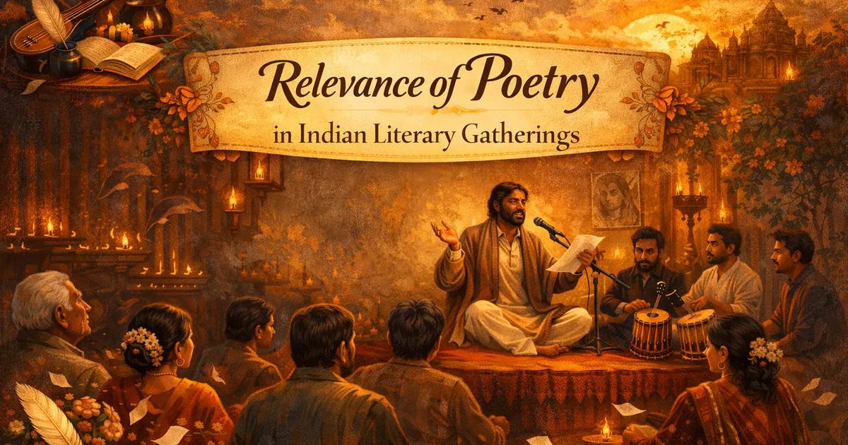 Relevance of Poetry in Indian Literary Gatherings