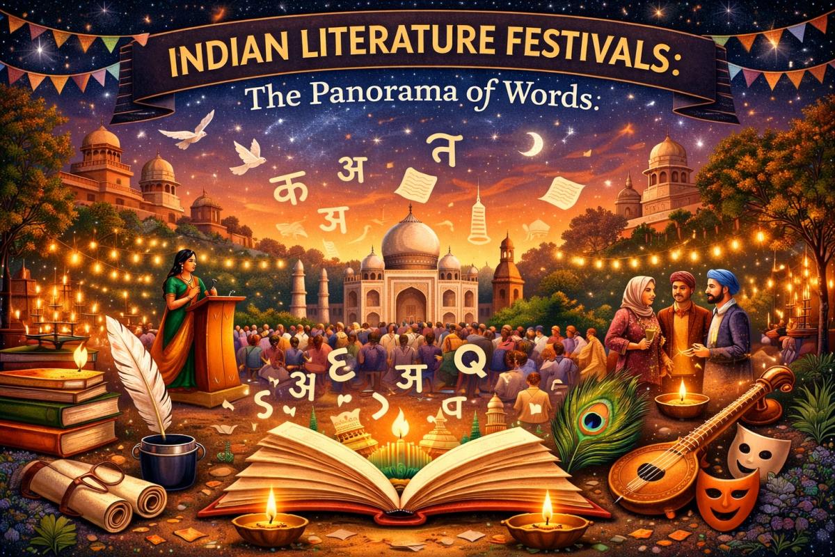 "INDIAN LITERATURE FESTIVALS: The Panorama of Words"