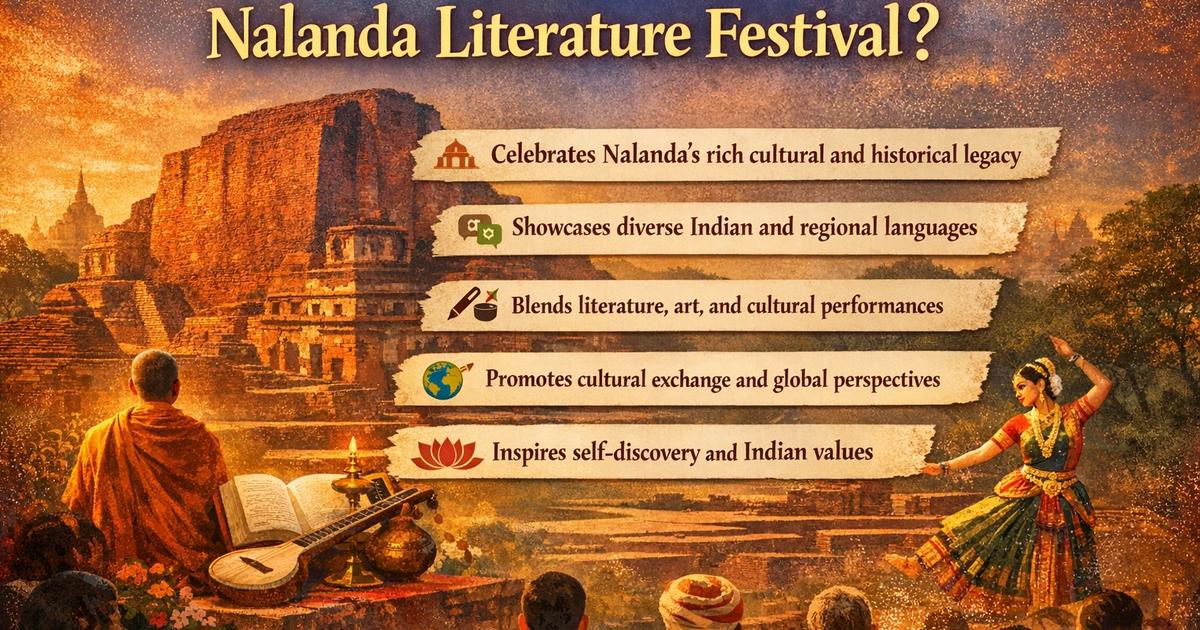 Why should you visit Nalanda Literature Festival?