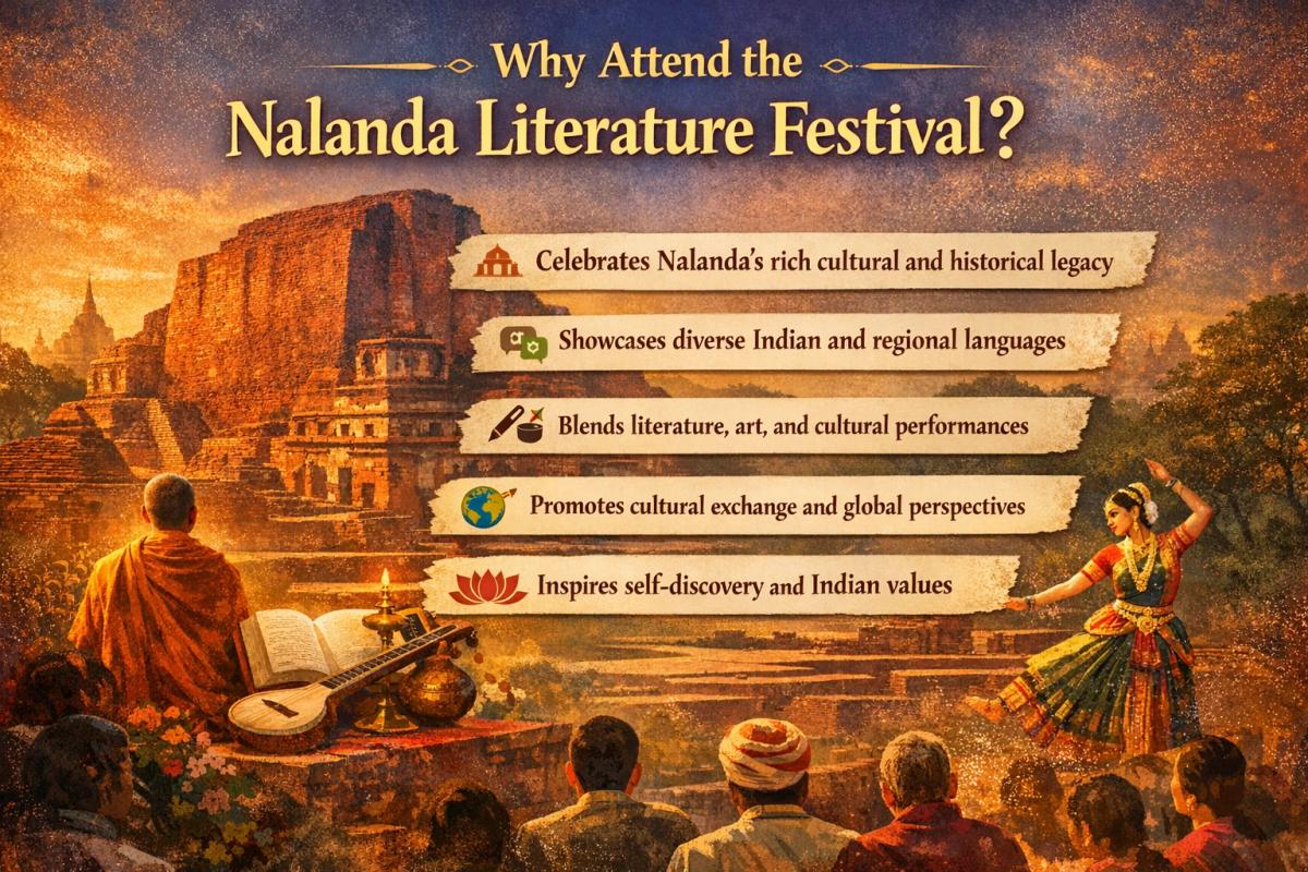 Why should you visit Nalanda Literature Festival?