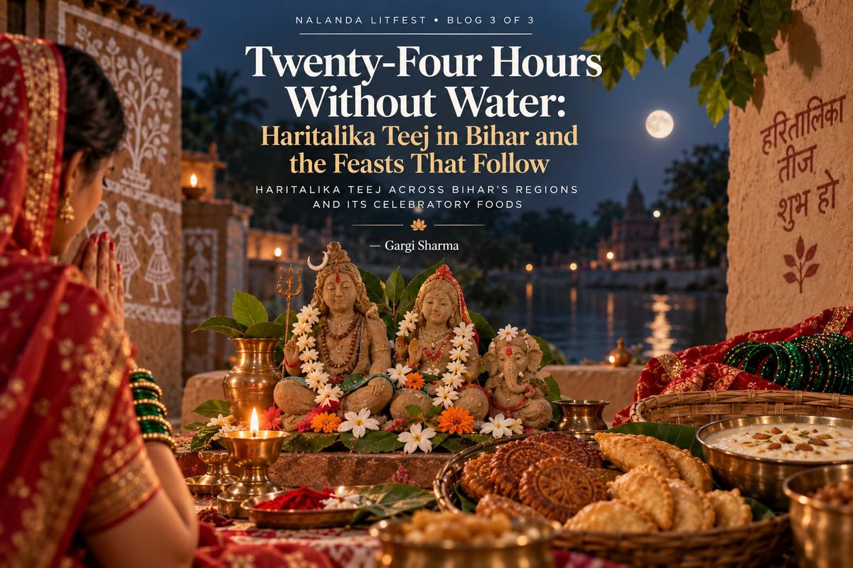 Twenty-Four Hours Without Water: Haritalika Teej in Bihar and the Feasts That Follow