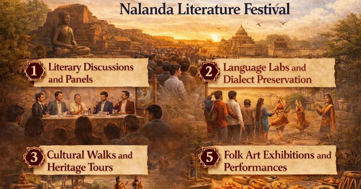 Here's What You Can Find and Learn at Nalanda Literature Festival 2025