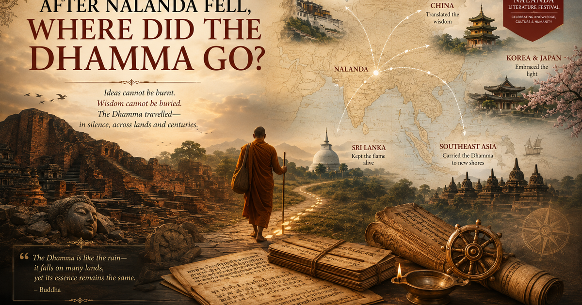 After Nalanda Fell, Where Did the Dhamma Go?