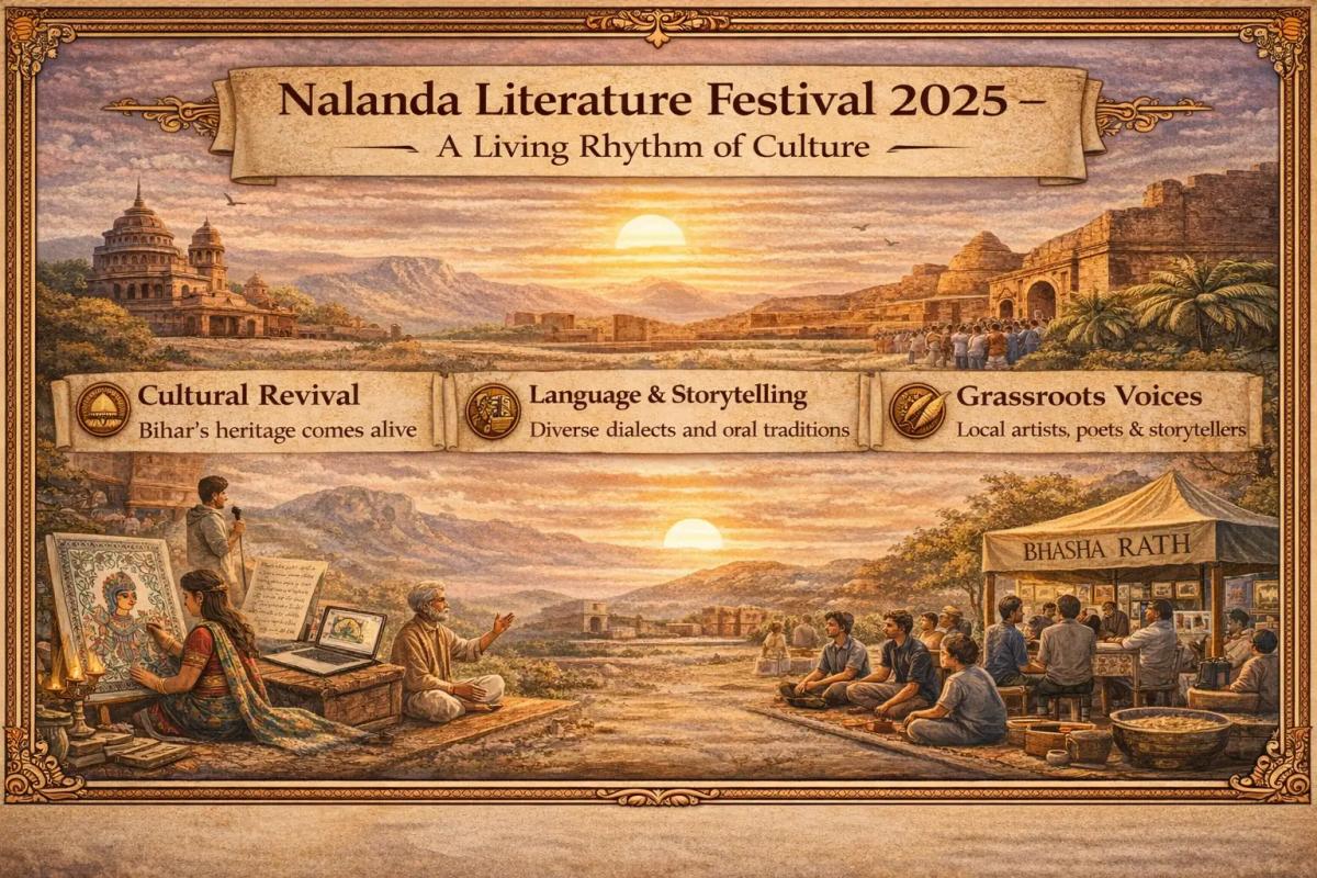 Experiencing Bihar's Heritage through the Lens of the Nalanda Literature Festival 2025