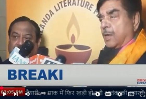 Press coverage of the Nalanda Literature Festival