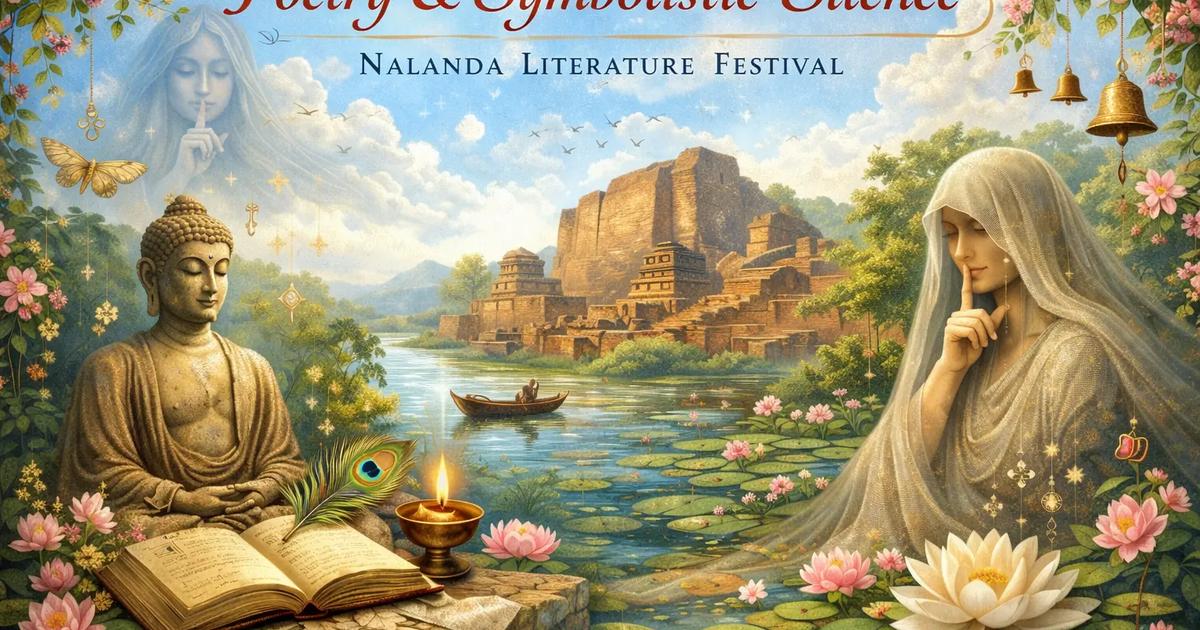 Poetry and Symbolistic Silence: Nalanda Literature Festival