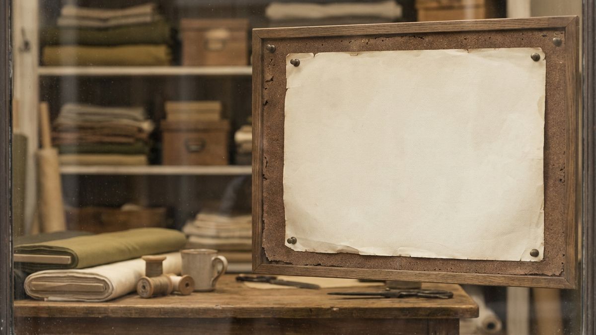 Front-page pattern sheet pinned as the new shop window