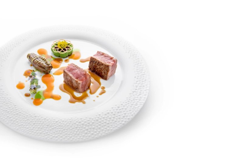 Culinary creation by Chef Andrea Monesi