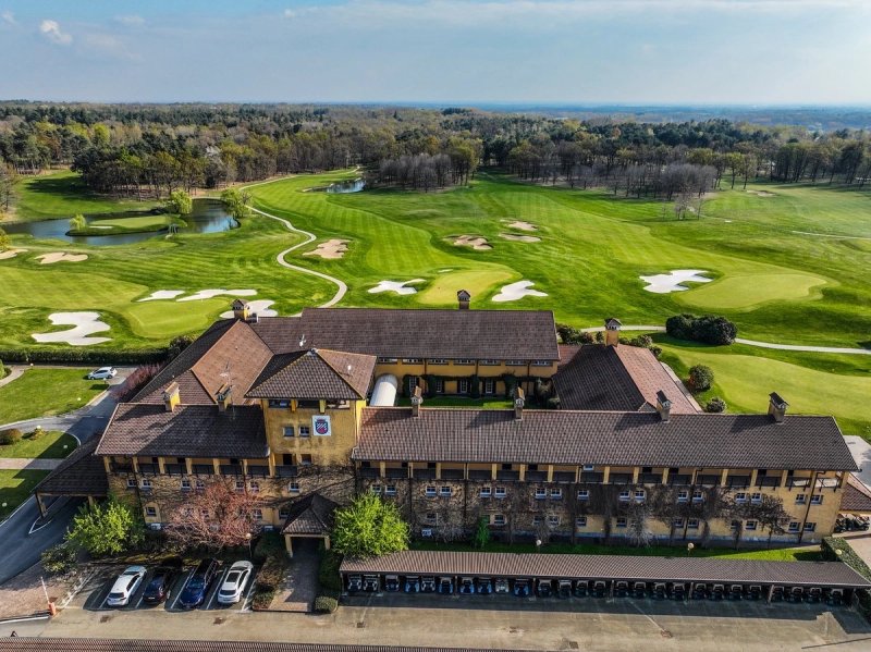 Golf Club Castelconturbia championship course designed by Robert Trent Jones Sr.